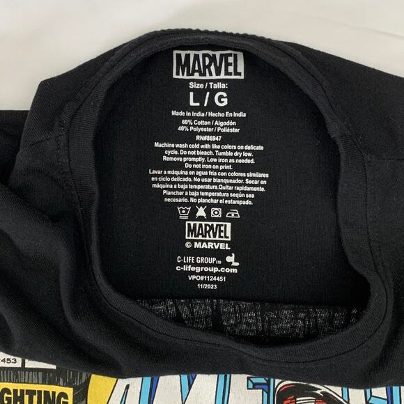 Marvel Captain America Vol 1 #427 "Fighting Chance" Comic Adult T Shirt Size L - Picture 3 of 6